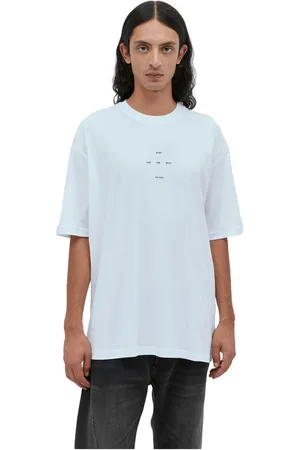 SONG FOR THE MUTE Tops, Heren, Wit, L, Katoen, T-Shirts
