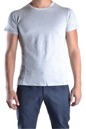 YOHJI YAMAMOTO Tops, Heren, Grijs, S, Stijlvolle T-Shirt