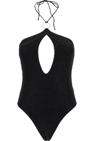 Oseree Badkleding, Dames, Zwart, L, Zwarte Halternek Badpak