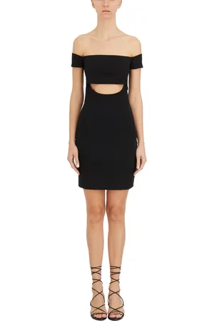 Dsquared2 Kleedjes, Dames, Zwart, M, Strapless Jurk