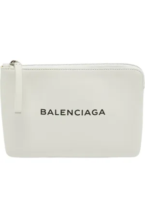 Balenciaga Pre-owned, Dames, Wit, ONE Size, Pre-owned Leather balenciaga-bags