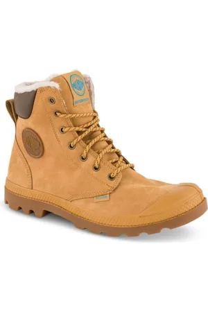 Palladium Schoenen, Heren, Bruin, 46 EU, Wol, Winterlaarzen