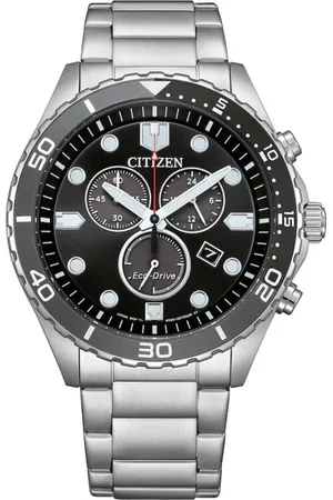 Citizen Accessoires, Dames, Zwart, ONE Size, Sportieve Aqua Chrono Horloge