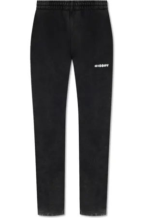 MISBHV Broeken, Heren, Grijs, L, Katoen, Broek met logo