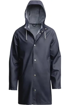 Stutterheim Jassen, unisex, Blauw, XL, Katoen, Regenjas