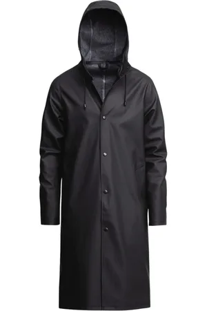 Stutterheim Jassen, unisex, Zwart, L, Katoen, Regenjas