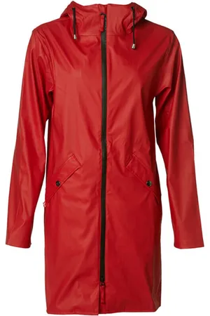Danwear Jassen, Dames, Rood, XL, Regenjas