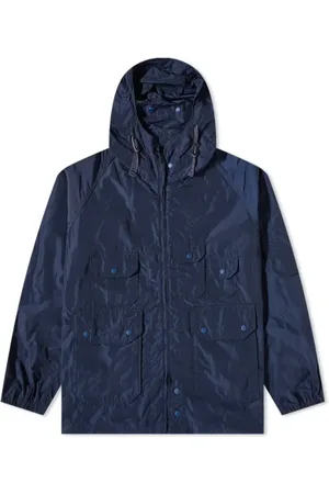 ENGINEERED GARMENTS Jassen, Heren, Blauw, M, Polyester, Regenjass