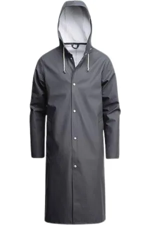 Stutterheim Jassen, unisex, Zwart, S, Katoen, Regenjas