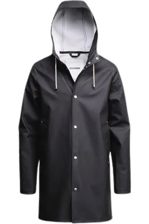 Stutterheim Jassen, unisex, Zwart, XS, Regenjas