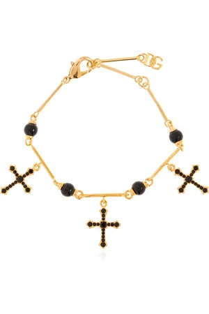 Dolce & Gabbana Accessoires, Dames, Geel, ONE Size, Messing armband