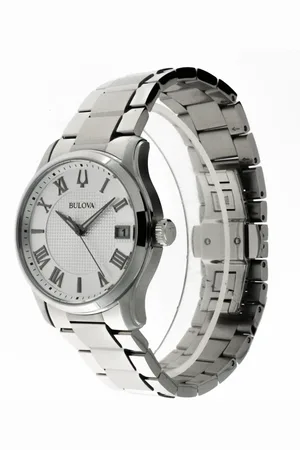 BULOVA Accessoires, Dames, Grijs, ONE Size, Wilton Quartz Horloge