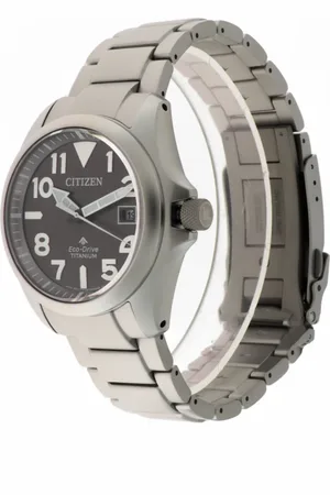 Citizen Accessoires, Dames, Grijs, ONE Size, Super Titanio Eco Drive Horloge