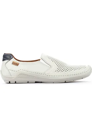 Pikolinos Schoenen, Heren, Wit, 46 EU, Leer, Handgemaakte Azores Loafer - Off