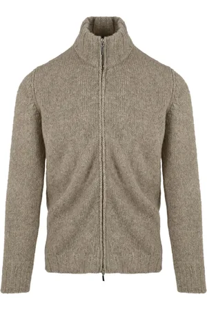 FILIPPO DE LAURENTIIS Truien, Heren, , L, Heren Cardigan met Volledige Rits in