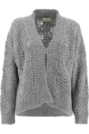 PANICALE Truien, Dames, Blauw, M, Cardigan