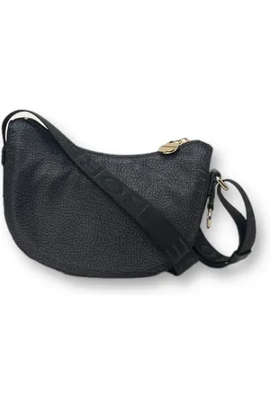 Borbonese Tassen, Dames, Zwart, ONE Size, Mini Luna Schoudertas