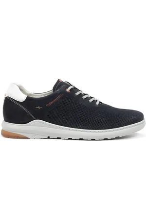 Fluchos Schoenen, Heren, Blauw, 42 EU, Blauwe Casual Herensneakers