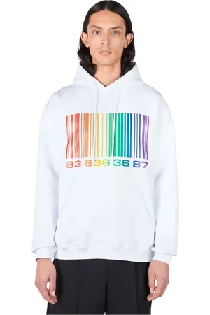 VTMNTS Sweatshirts & Hoodies, Heren, Wit, M, Katoen, Hoodie