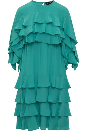 Rochas Kleedjes, Dames, Groen, XS, Mini Jurk - Abiti