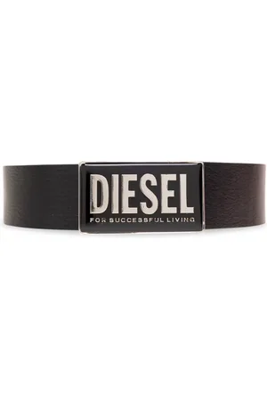 Diesel Accessoires, Heren, Zwart, 75 CM, Leer, B-Glossy II Riem