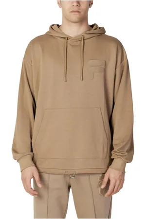 Fila Sweatshirts & Hoodies, Heren, Bruin, M, Polyester, Bruine Hoodie voor Heren