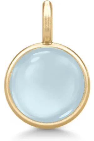 Julie Sandlau Accessoires, Dames, Blauw, ONE Size, Satijn, Betoverend Gekleurd Kristal Hanger