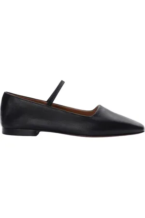 ATP Atelier Schoenen, Dames, Zwart, 37 EU, Zwarte Nappa Leren Sandalen