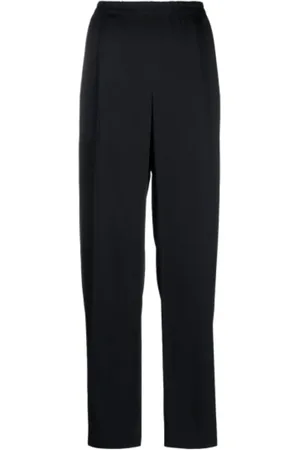 Vince Broeken, Dames, Zwart, L, Sculpturale Straight-Leg Broek