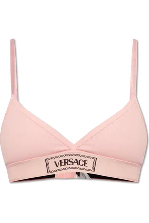 VERSACE Ondergoed, Dames, Roze, XL, Katoen, Katoenen bh