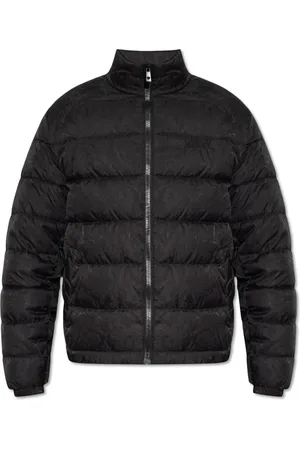 VERSACE Jassen, Heren, Zwart, S, Jas met opstaande kraag