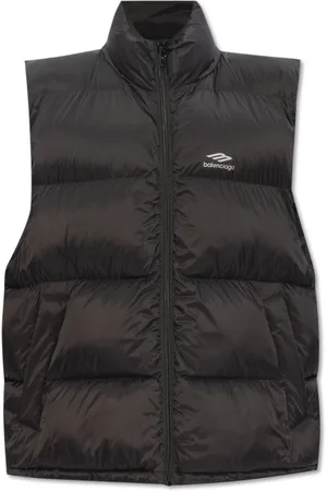Balenciaga Jassen, Dames, Zwart, S, Skikleding collectie vest