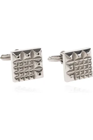 Lanvin Accessoires, Heren, Grijs, ONE Size, Stud Manchetknopen