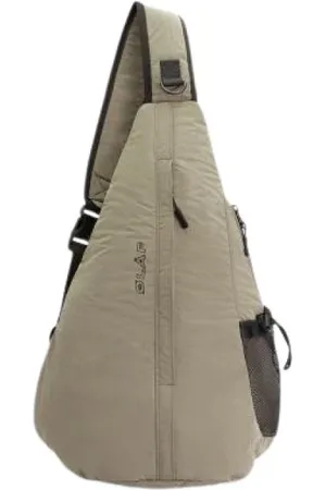 OLAF HUSSEIN Tassen, Heren, , ONE Size, Grijze Slingertas