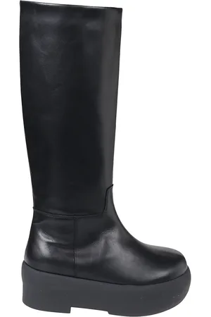 Gia Borghini Schoenen, Dames, Zwart, 38 EU, Hoge Laarzen