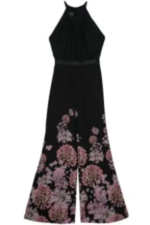 Giambattista Valli Jumpsuits & Playsuits, Dames, Zwart, L, Katoen, Stijlvolle Jumpsuit voor Vrouwen