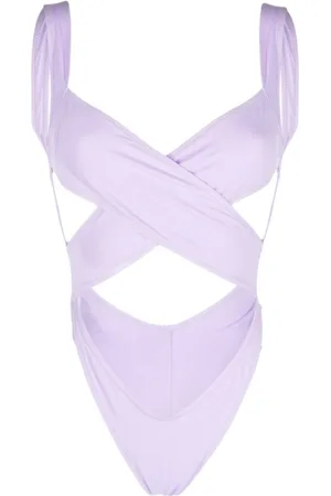 Reina Olga Badkleding, Dames, Paars, M, Eendelig badpak