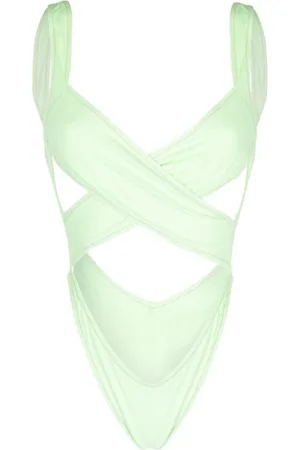 Reina Olga Badkleding, Dames, Groen, L, Eendelig badpak