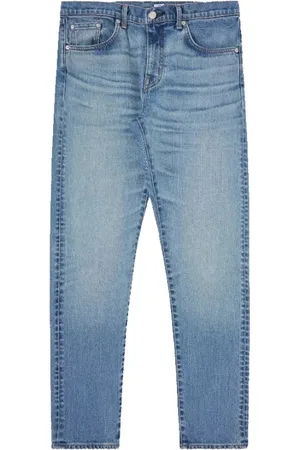 Edwin Jeans, Heren, Blauw, W34, Katoen, Slim Tapered Jeans Lichtblauw