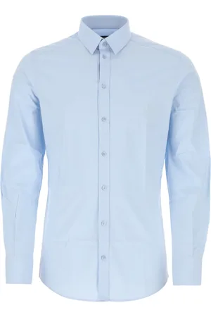 Dolce & Gabbana Overhemden, Heren, Blauw, L, Overhemden