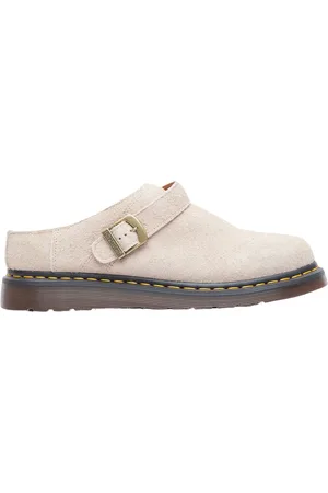 Dr. Martens Schoenen, Heren, , 43 EU, Suède, Suède Muiltjes met Gegraveerde Gesp
