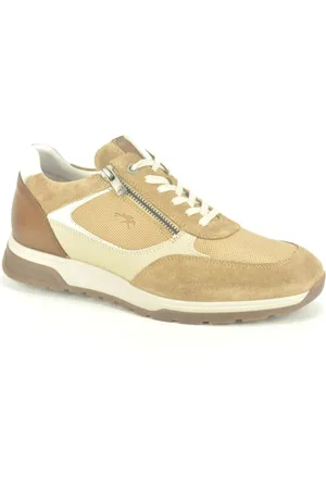 Fluchos Schoenen, Heren, , 43 EU, Taupe Runner N.+ Tiret DZ - Stijlvol en trendy
