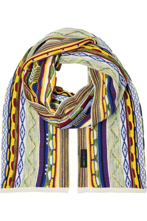 Carlo Colucci Accessoires, Heren, Veelkleurig, ONE Size, Wol, Gebreide Sjaal