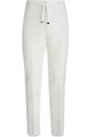 Brian Dales Broeken, Heren, Wit, M, Stijlvolle Broek