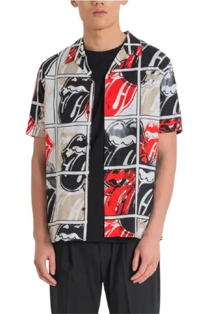 Antony Morato Overhemden, Heren, Veelkleurig, S, Honolulu Regular Straight Overhemd