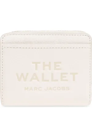 Marc Jacobs Accessoires, Dames, Wit, ONE Size, Leer, Leren Portemonnee