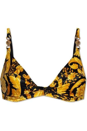 VERSACE Ondergoed, Dames, Geel, M, Beha met Barocco patroon