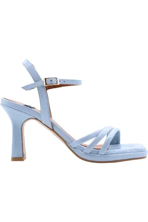 Angel alarcon Schoenen, Dames, Blauw, 37 EU, Hondensandaal
