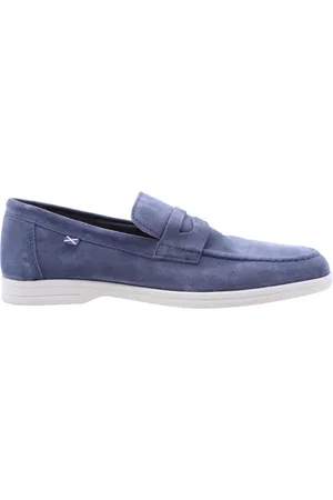Scapa Schoenen, Heren, Blauw, 43 EU, Landgraaf Mocassin