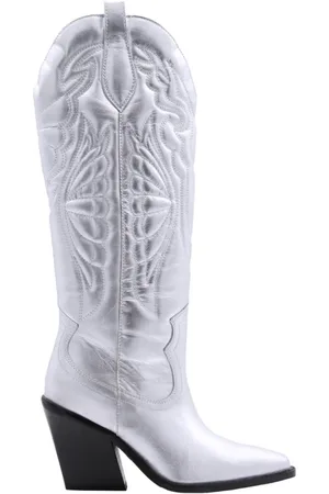 Bronx Schoenen, Dames, Grijs, 36 EU, Lodewijk Stijlvolle Laarzen